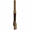 Ekena Millwork Davenport Timber Gable Bracket, Western Red Cedar, 108"W x 31 1/2"H x 2"D x 4"F, 7/12 Pitch GBW108X31X0204DAV00RWR - alternate 2